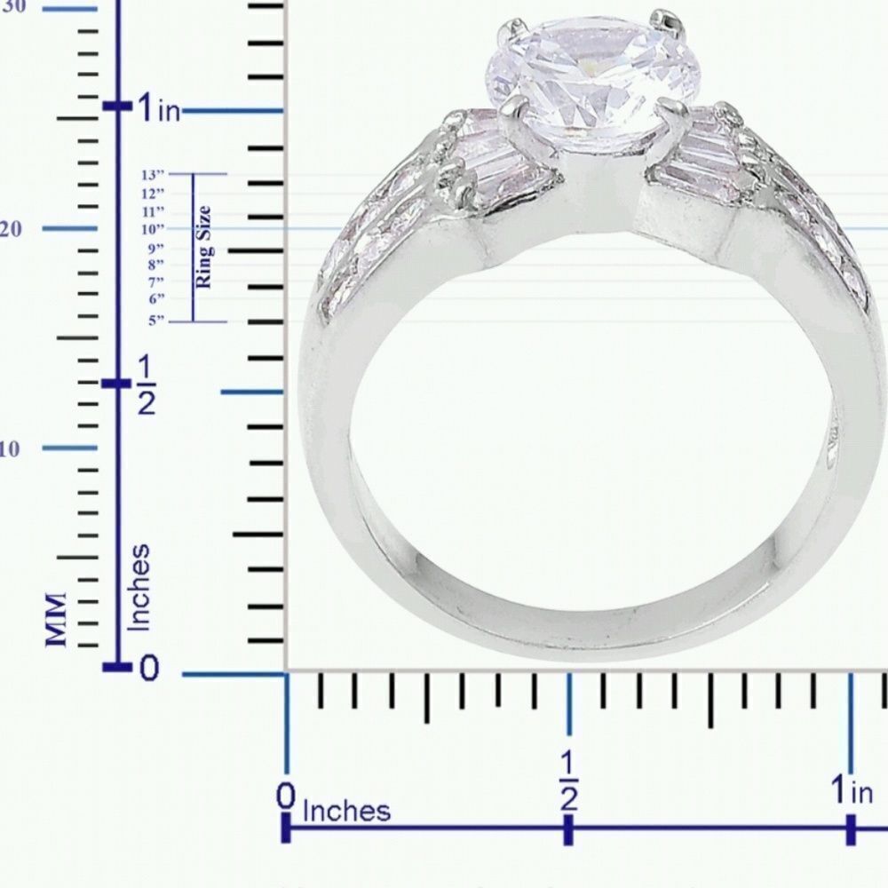 Size 8 ring with stud earrings‎ - Picture 6 of 8